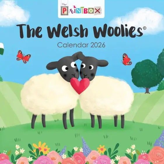 Image Description of "Calendar 2026 Welsh Woolies".