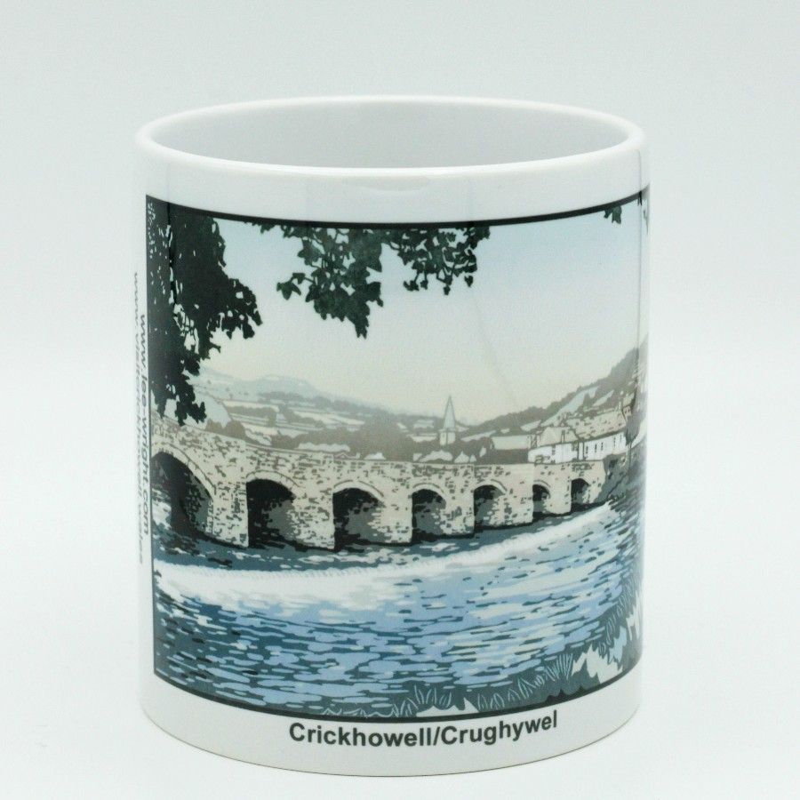 Over the Usk Mug by Lee Wright