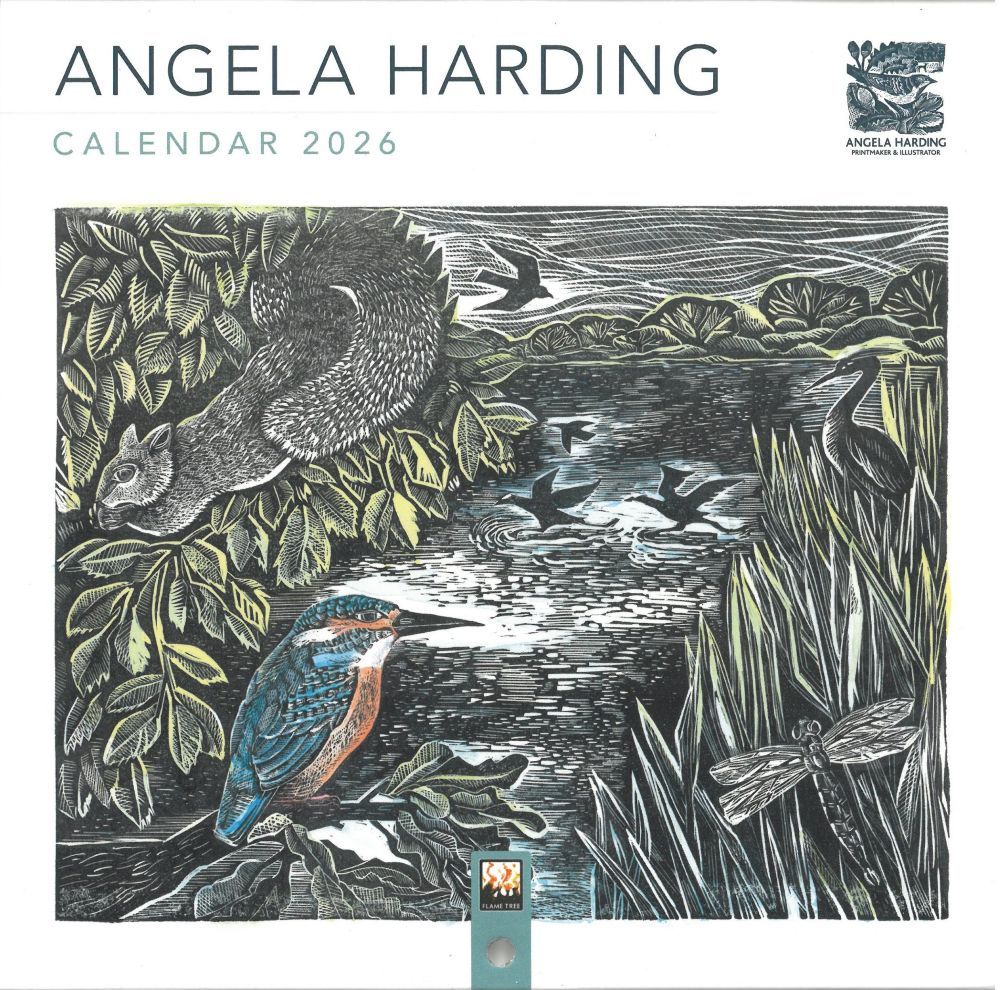 Image Description of "Calendar - 2026 Angela Harding mini calendar".