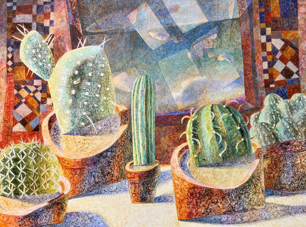 Image Description of "Tim Rossiter - Cactus Window".