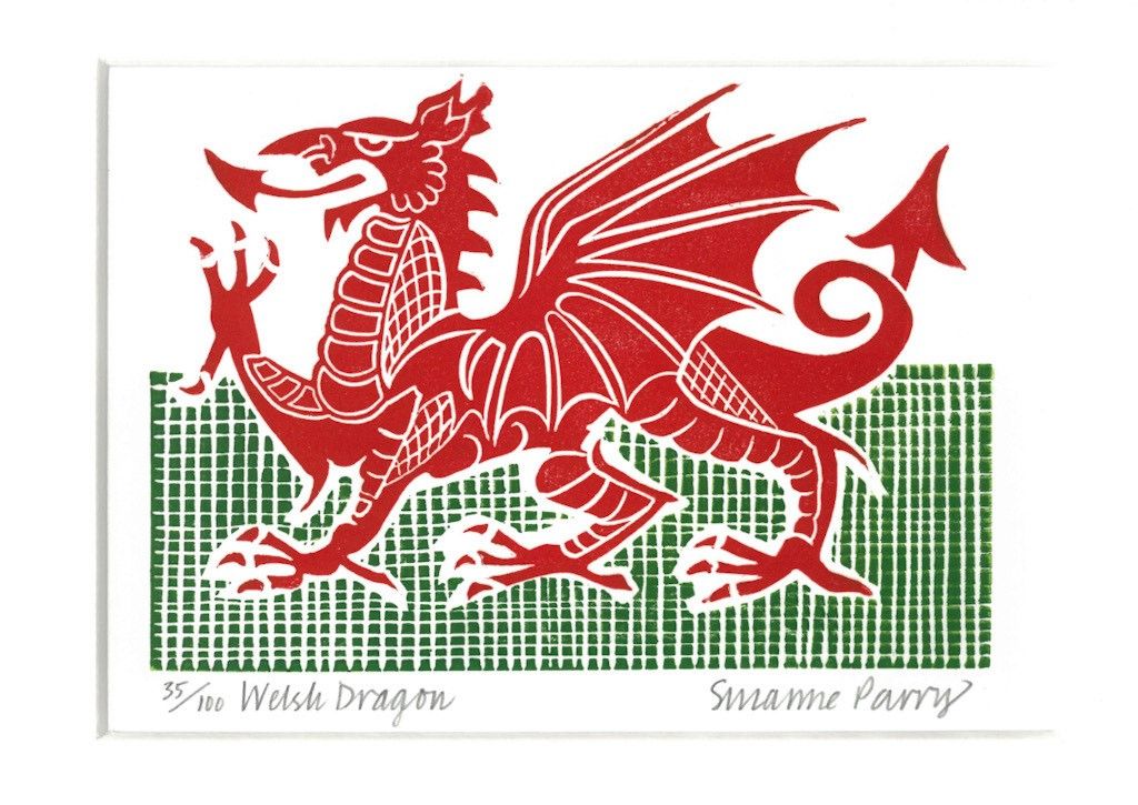 Image Description of "Suzanne Parry - Welsh Dragon".