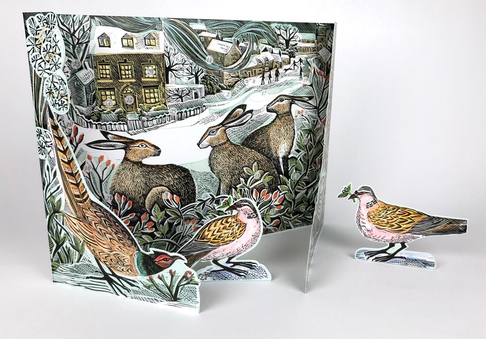 Image Description of "Angela Harding - We Three Hares Advent Calendar".