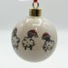 Festive Sheep Christmas Bauble