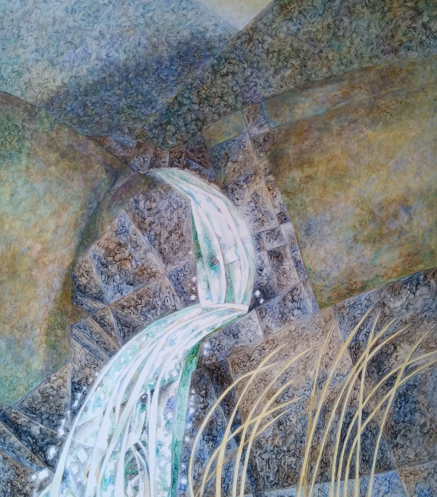 Image Description of "Tim Rossiter - Mountain Waterfall".