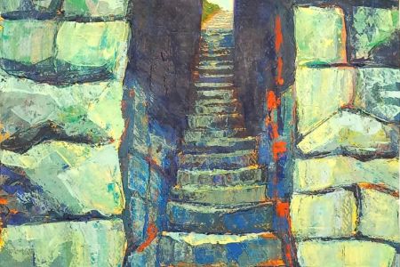 Nadia Epping_Clydach Lyme Kiln Steps 1, 2026, acrylic on paper, 42 x 30cm web.jpg
