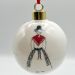 Welsh Lady Christmas Bauble