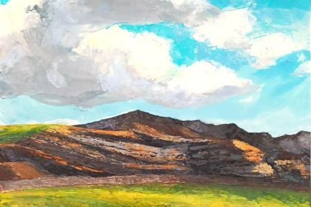 N Epping_Ffos-y-fran Open Cast Mine Merthyr Tydfil 1, 2025, acrylic on paper, 40x30cm web.jpg